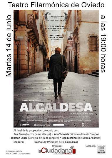 Estreno en Oviedo de “Alcaldessa”, película de la llegada de Ada Colau a la alcaldía 