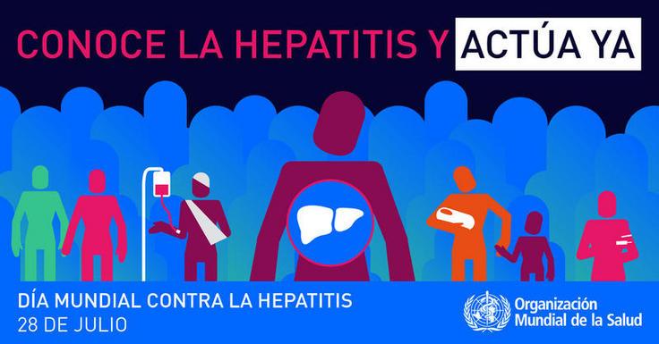 Día Mundial contra la Hepatitis: Prevenir la hepatitis, actuar ya 