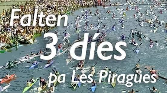   Solu tres díes pa les #Piragües2016 