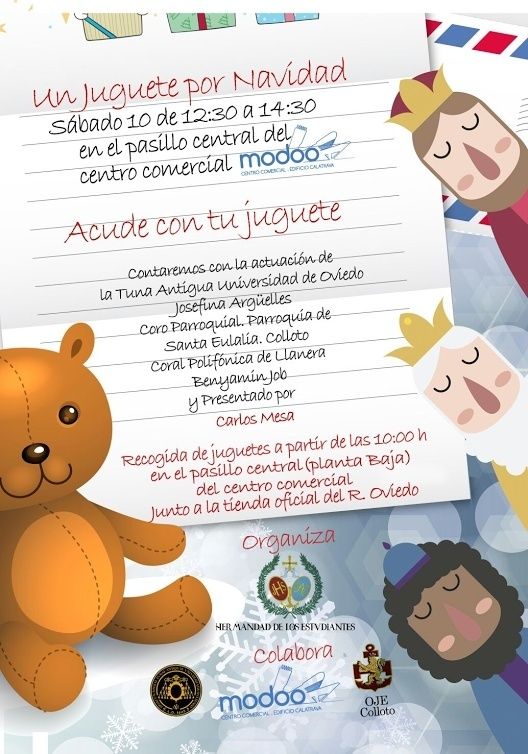 Campaña solidaria Un juguete por Navidad