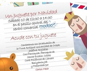 Campaña solidaria Un juguete por Navidad