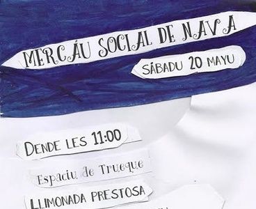 El Mercáu Social de Nava torna el sábadu