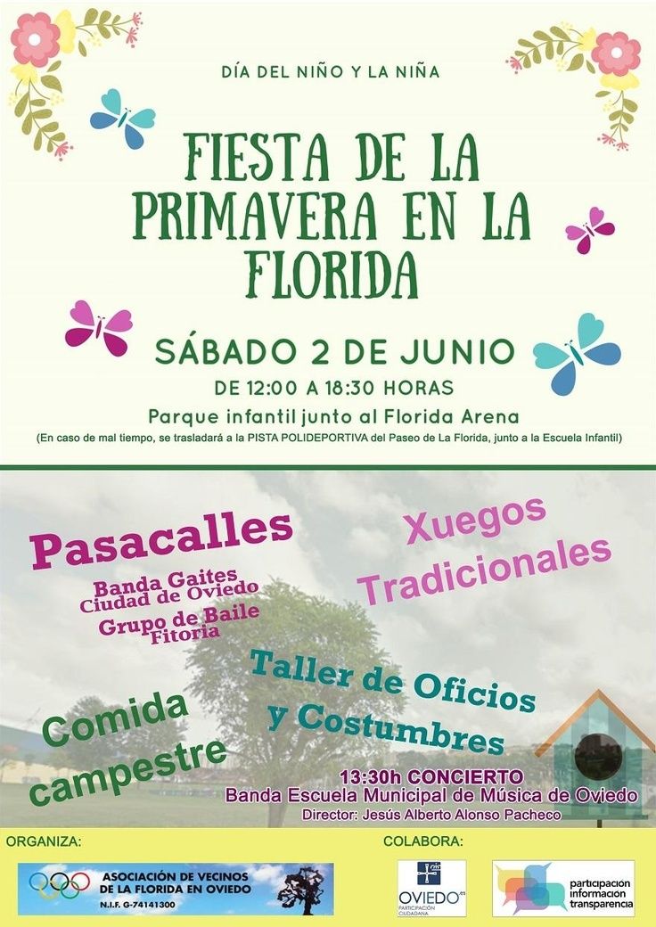 Fiesta Primavera en La Florida - DIA DEL NIÑ@ 