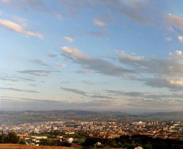 Oviedo desde el Naranco