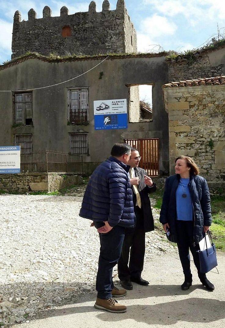 La torre de Noriega, en Ribadedeva, remocica