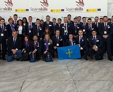 Alumnos asturianos compiten en los Spain Skills 2019