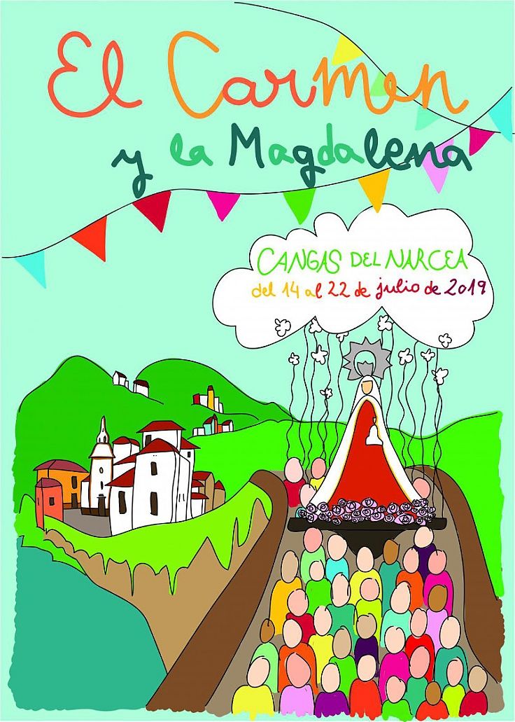 CANGAS: PROGRAMA FIESTAS DEL CARMEN Y LA MAGDALENA 2019