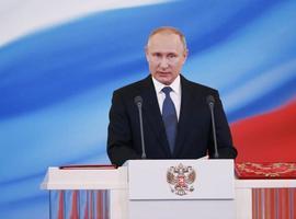 Putin inicia su cuarto mandato como presidente de Rusia