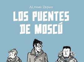 Avilés: Alfonso Zapico con Eduardo Madina en Los puentes de Moscú