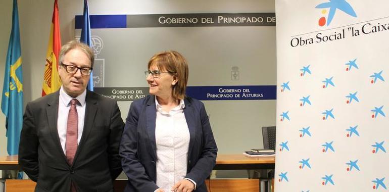 Asturias y La Caixa renuevan su convenio para envejecimiento activo en 22 centros 
