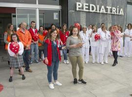 Los menores ingresados en el HUCA celebran el Día Internacional de la Infancia Hospitalizada.