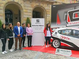 Carla Álvarez Sanjurjo presentó en Gijón nuevos coche y proyecto 