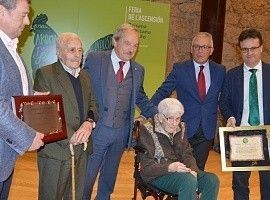José Fernández Meana y Teresa Sánchez Amandi "Paisanos del año"