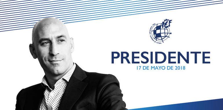 Luis Rubiales, nuevo presidente de la RFEF