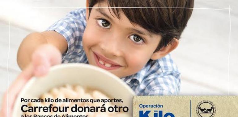 Carrefour dona 31.167 kilos de alimentos a familias en situación de emergencia social de Asturias