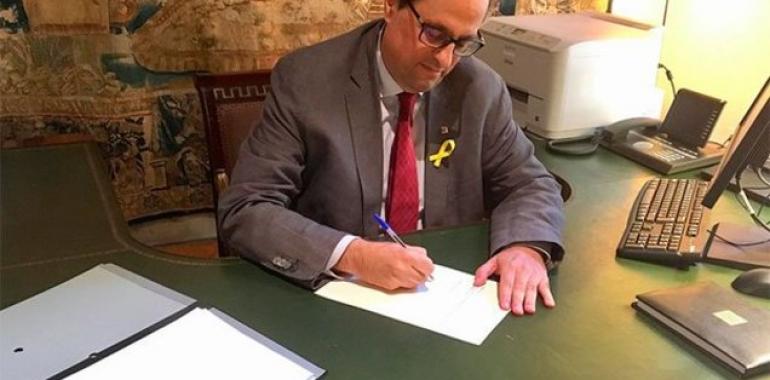 Dos encarcelados sin juicio entre los consejeros del Gobierno catalán