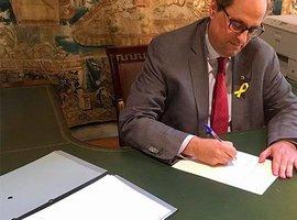 Dos encarcelados sin juicio entre los consejeros del Gobierno catalán