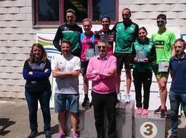 Lucia Vergara y Dani Bayón ganan el primer Triatlón Ence Navia