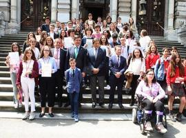 CODEMA Gijón e IES Cristo del Socorro de Luanco ganan la la Liga Debate