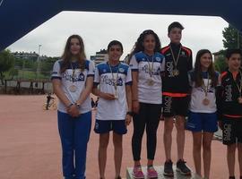 Más de 70 participantes en el Acuatlón Escolar de Corvera