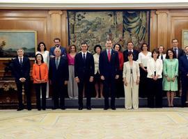 Ministras y ministros prometen su cargo 