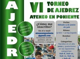 Gijón: VI Torneo de Ajedrez Ateneo en Poniente