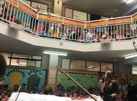 "Todos los días un cuadro", en el colegio Fozaneldi de Oviedo