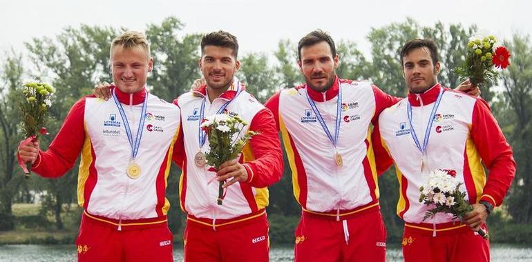 Piragüismo: España regresó triunfante del Europeo con 7 medallas