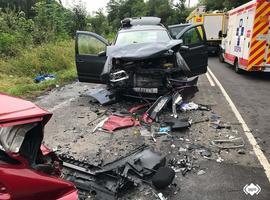 Fallece una joven en  accidente de tráfico en Cangas de Onís