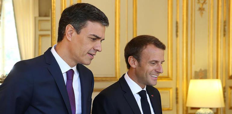 Sánchez y Macron defrenderán una Europa más fuerte 