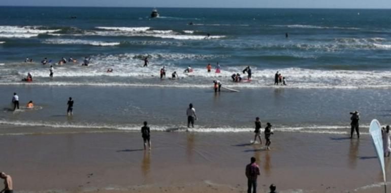 El surf solidario borda San Lorenzo