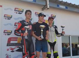 Adrián Fernández Murias, tercero en el FK1, Supermoto Castilla y León