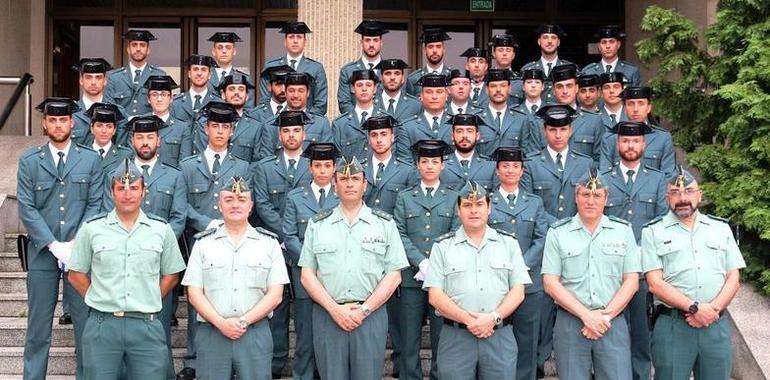 37 agentes de la Guardia Civil reforzarán la seguridad en el Principado de Asturias