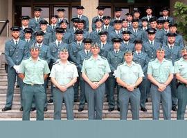 37 agentes de la Guardia Civil reforzarán la seguridad en el Principado de Asturias