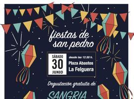 La Felguera: Degustación gratuita de sangría de sidra y arroz con bugre 