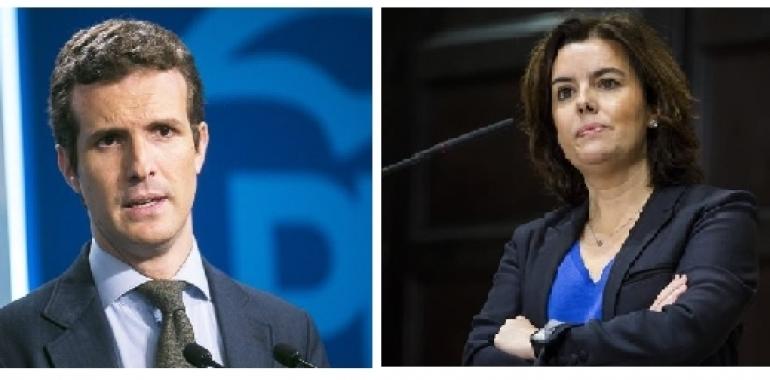 Casado y Sáenz de Santamaría traen la campaña del PP a Asturias