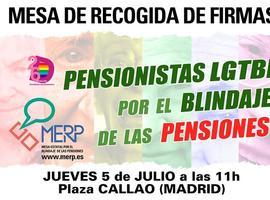 Pensionistas LGTBI  por el blindaje de las Pensiones