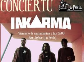 Chega’l tercer conciertu de "Sona La Puela" col grupu grunge Inkarma