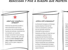 Campaña frente a la directiva de Copyright y la censura de Internet