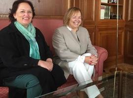Encuentro delegada de Gobierno en Asturias y presidenta del CSIC
