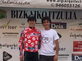 Pelayo Sánchez líder de la montaña Bizkaiko Itzulia