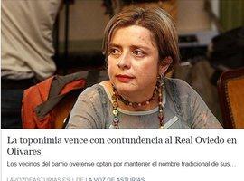 El TSJA respalda la nomenclatura asturiana de Olivares y condena a los recurrentes