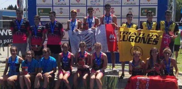 Bronce para el Triatlón Lugones en el España de Acuatlon