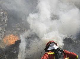 367 efectivos de la UME luchan contra los incendios forestales de Galicia