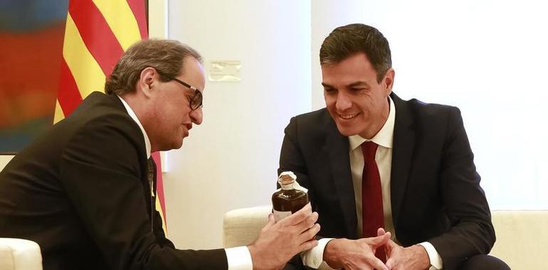 Comienzo de distensión tras el encuentro entre Sánchez y Torra