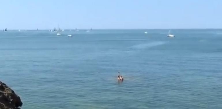 La regata Pornic-Gijón-Pornic emproa San Lorenzo