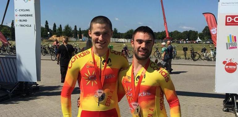 Nueve medallas para el equipo español en la copa del mundo de ciclismo paralímpico 