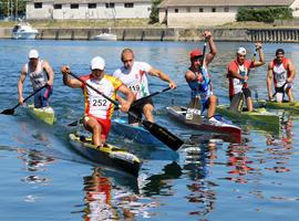 Tono Campos, Diego Romero y Estefanía Oros en el España de Sprint