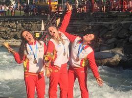 España logra la medalla de oro por equipos en C1 mujeres en el Mundial Sub23