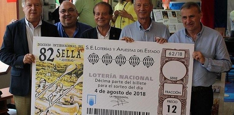El Descenso del Sella, en la Lotería Nacional